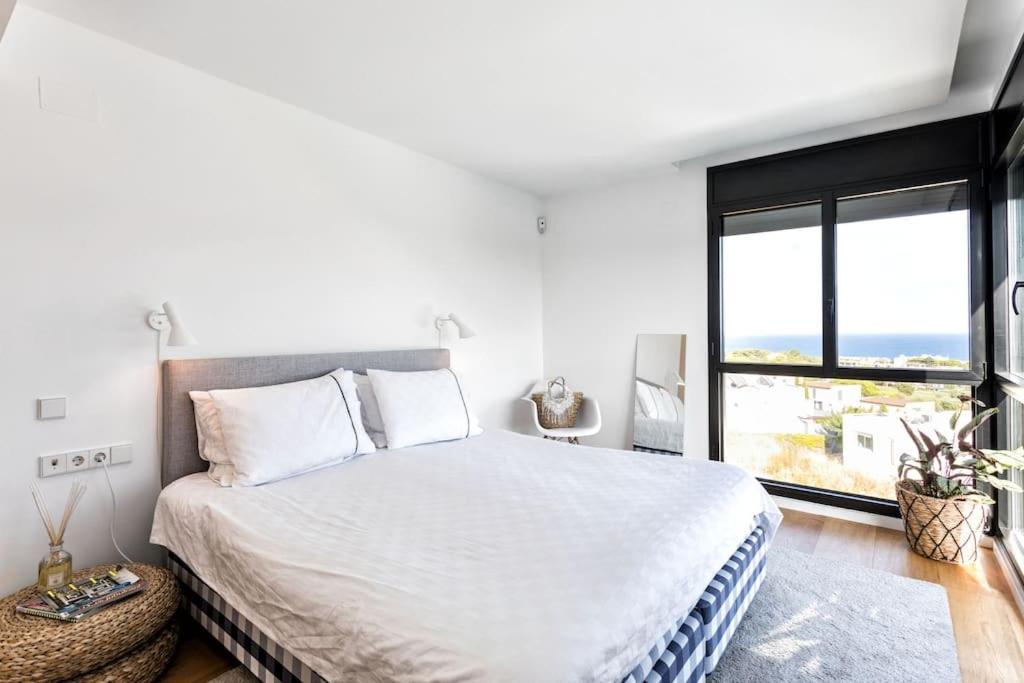 Sant Vicenç de Montalt La Villa Blanca Luxury Villa Barcelona & Costa Brava מראה חיצוני תמונה